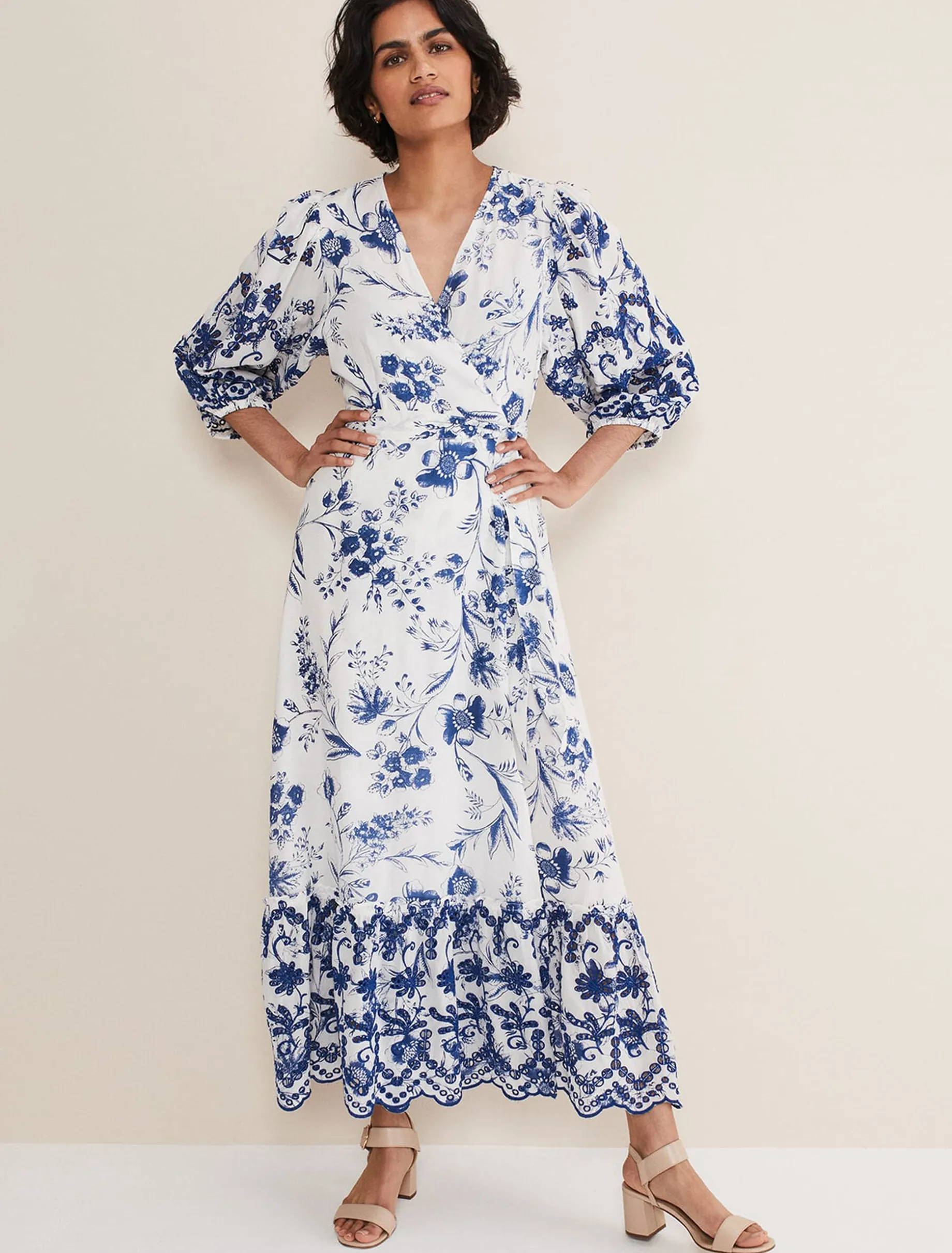 Abriella Floral Midi Dress