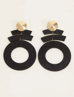 Abstract Drop Earrings