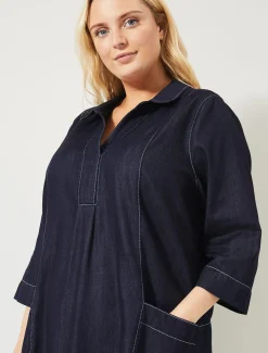 Addilyn Denim Swing Dress