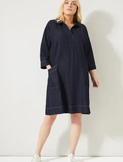 Addilyn Denim Swing Dress