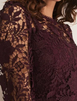 Adeline Double Layer Lace Dress