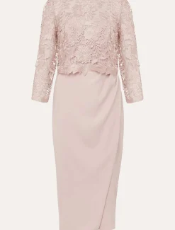 Adeline Double Layer Lace Dress