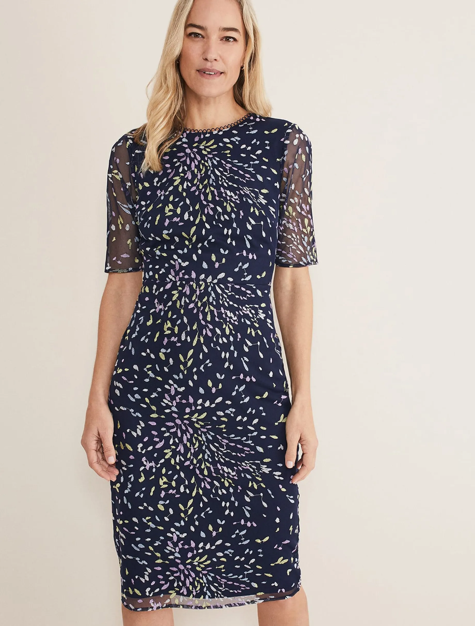 Aileena Embroidered Dress
