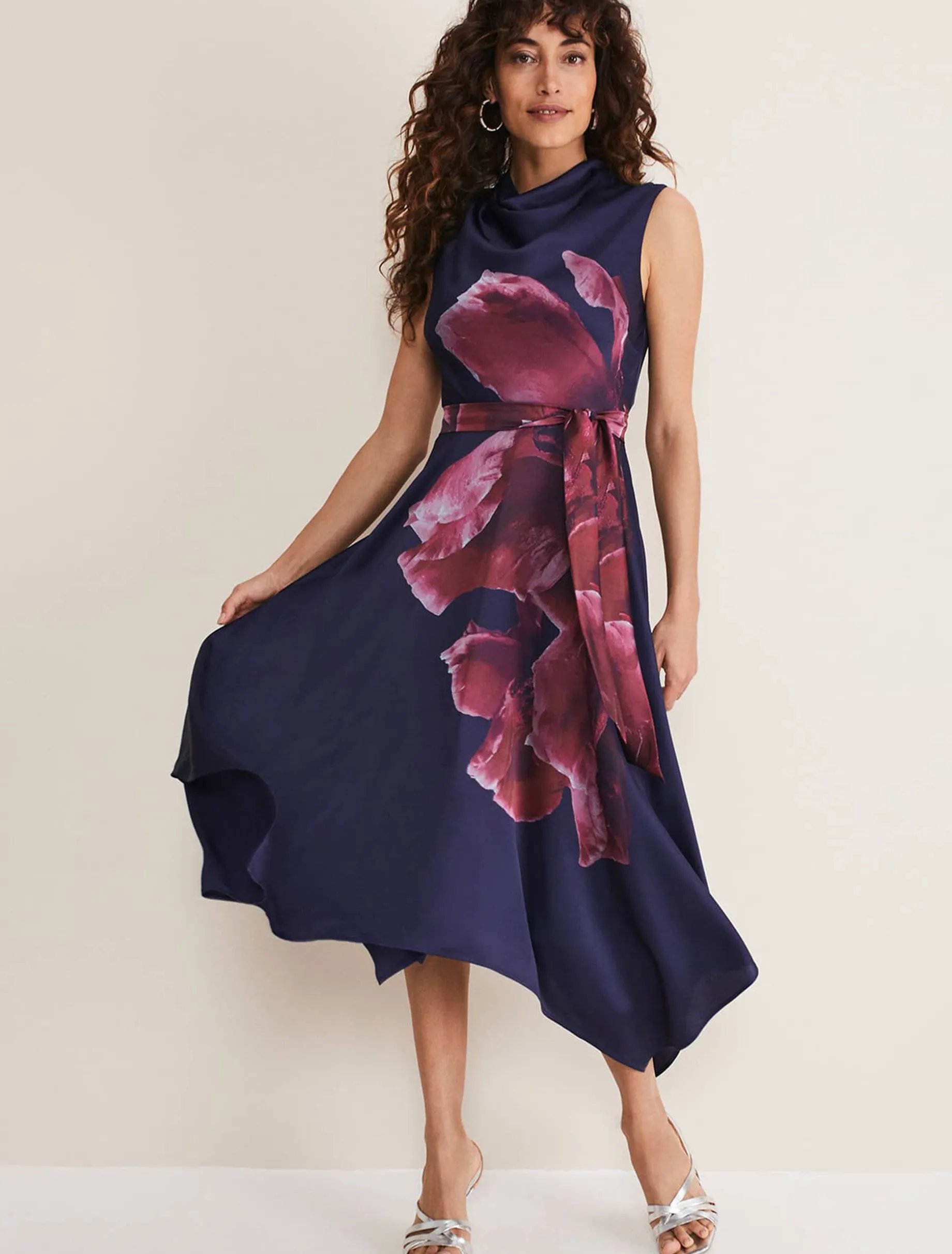 Alayna Floral Midi Dress