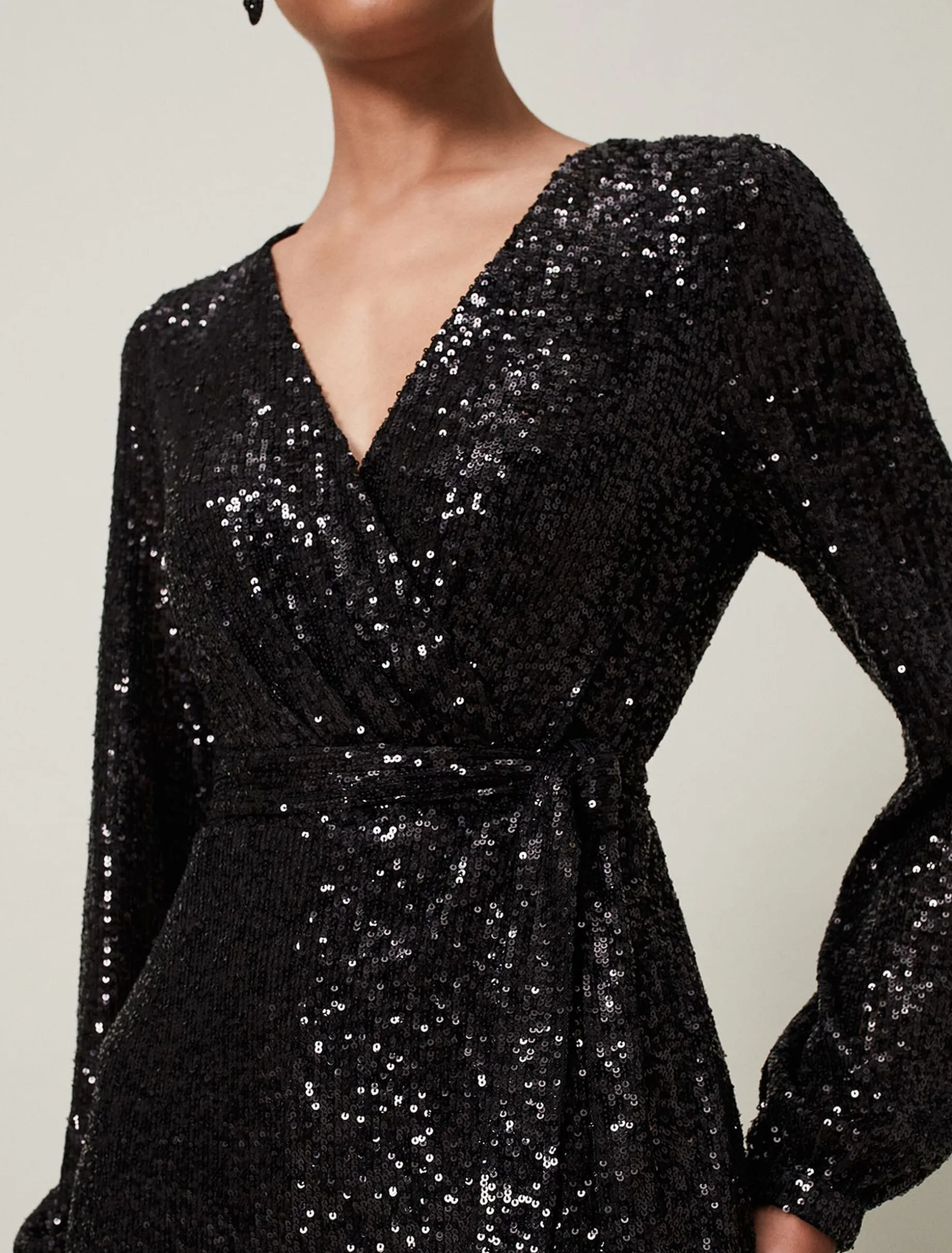 Alessandra Sequin Jumpsuit