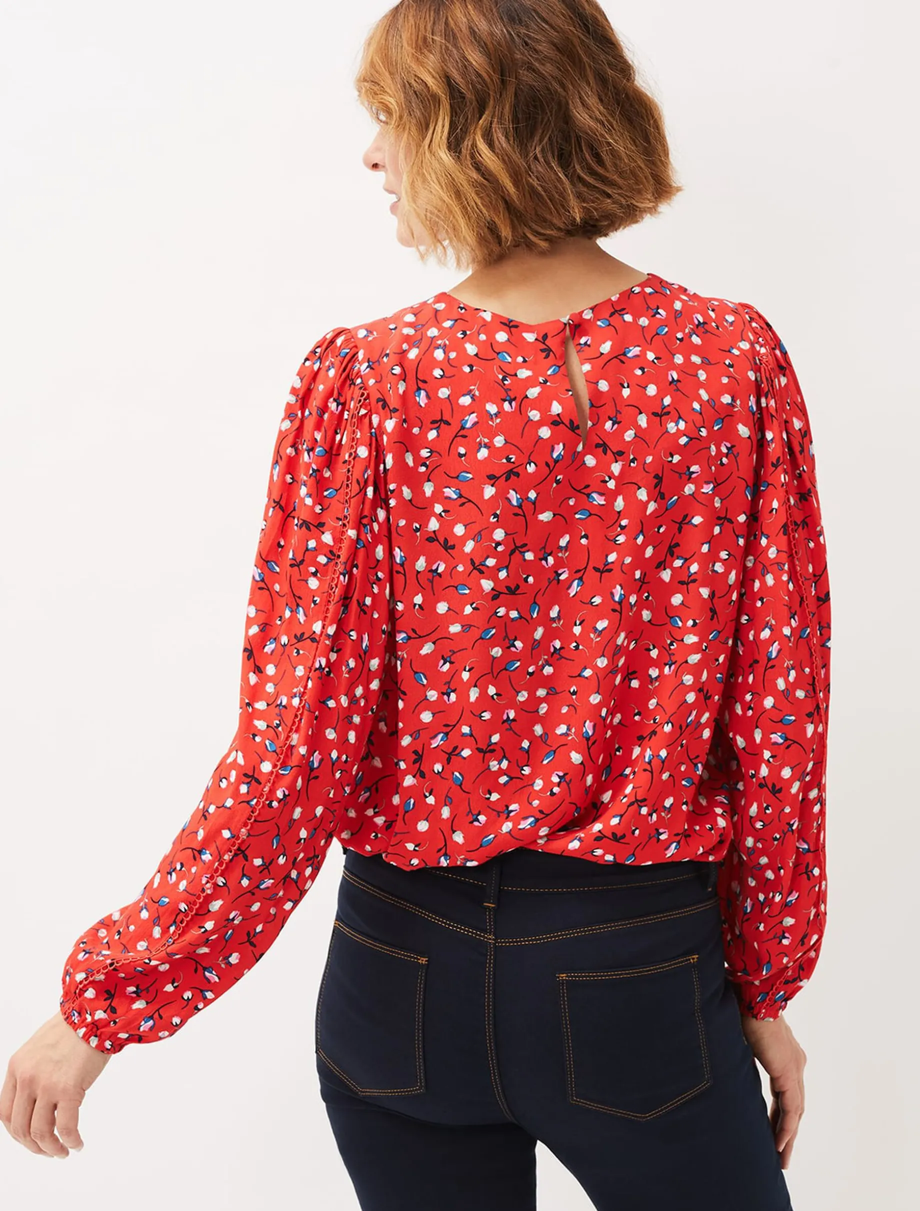 Alexandra Ditsy Floral Print Blouse