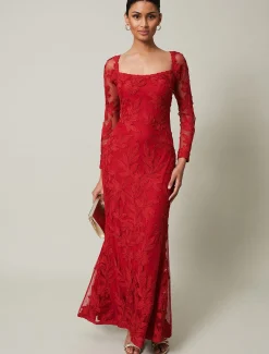 Alicia Tapework Maxi Dress
