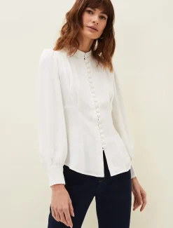 Alix Button Blouse