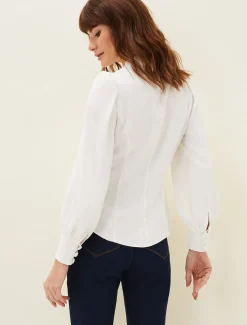 Alix Button Blouse