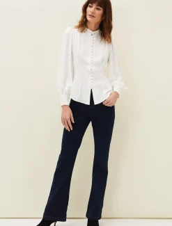 Alix Button Blouse