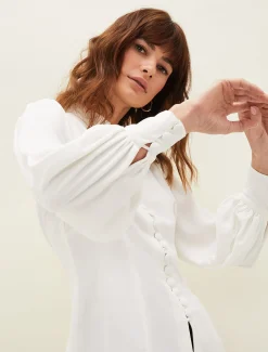 Alix Button Blouse