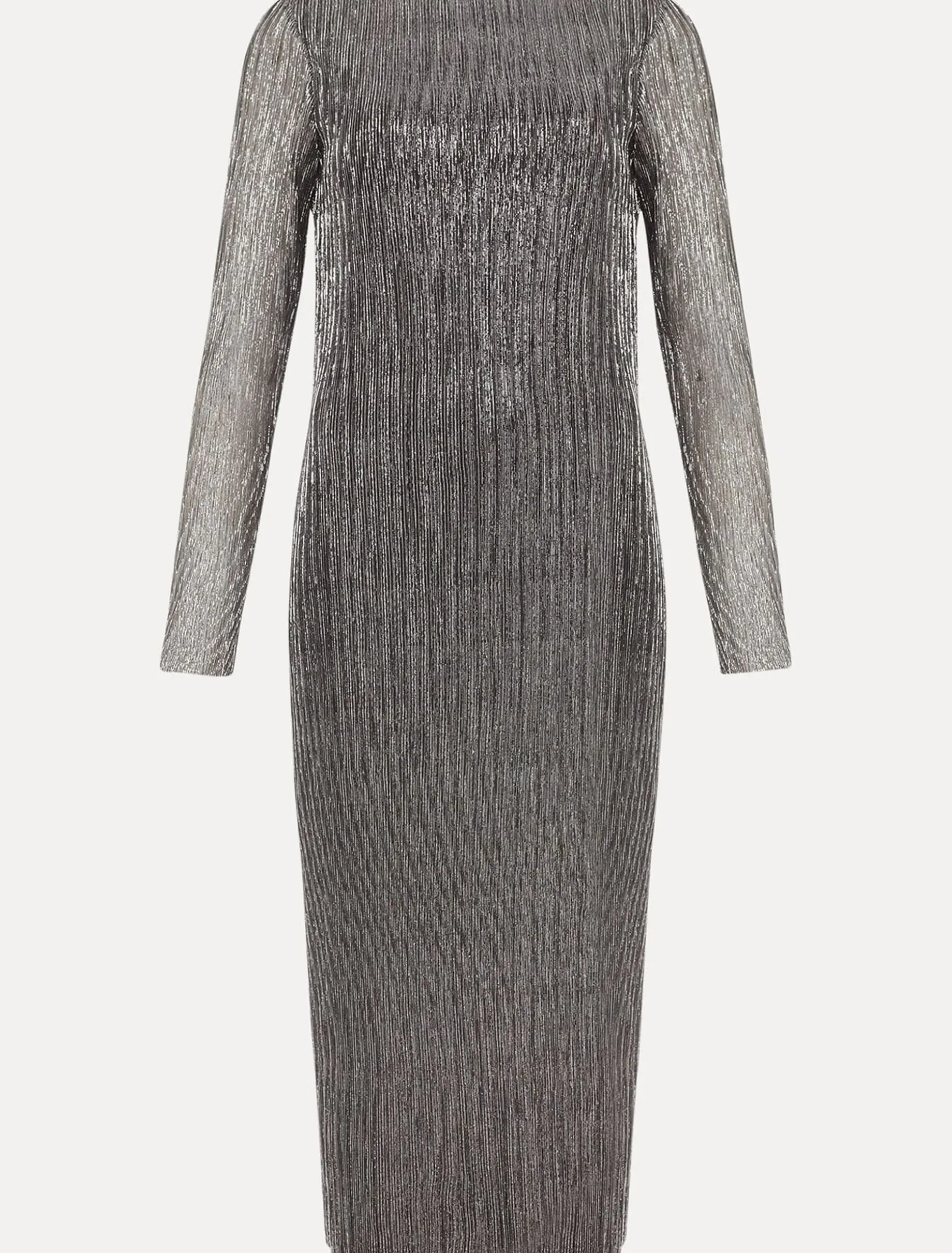 Alix Plisse Midi Dress