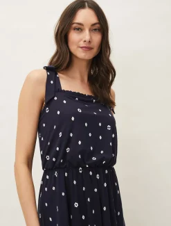 Allanna Floral Midi Dress