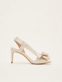 Allie Asymmetric Bow Sandals
