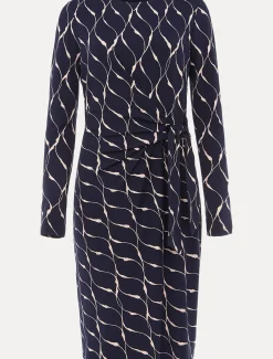 Ally Abstract Print Dress