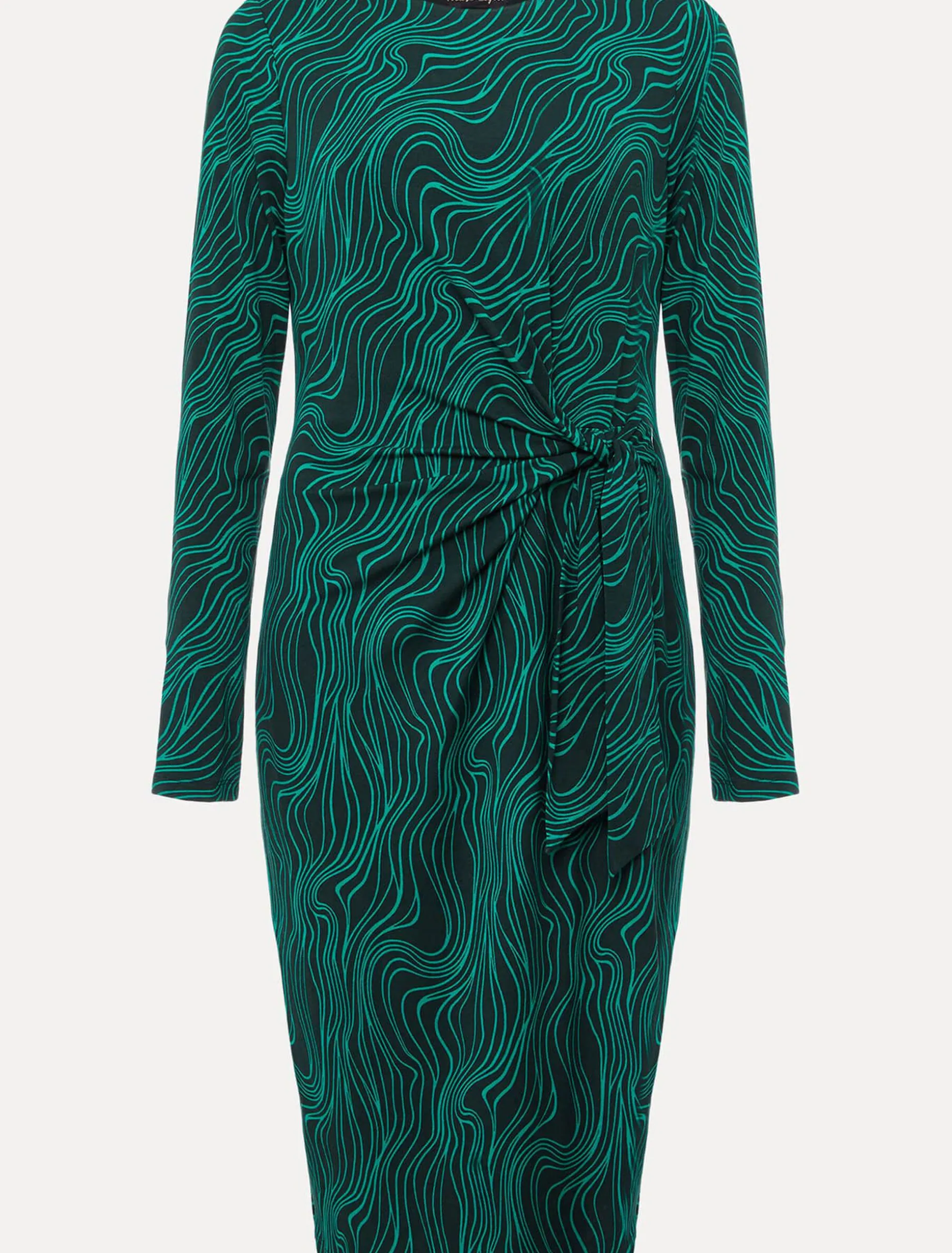 Ally Swirl Midi Dress