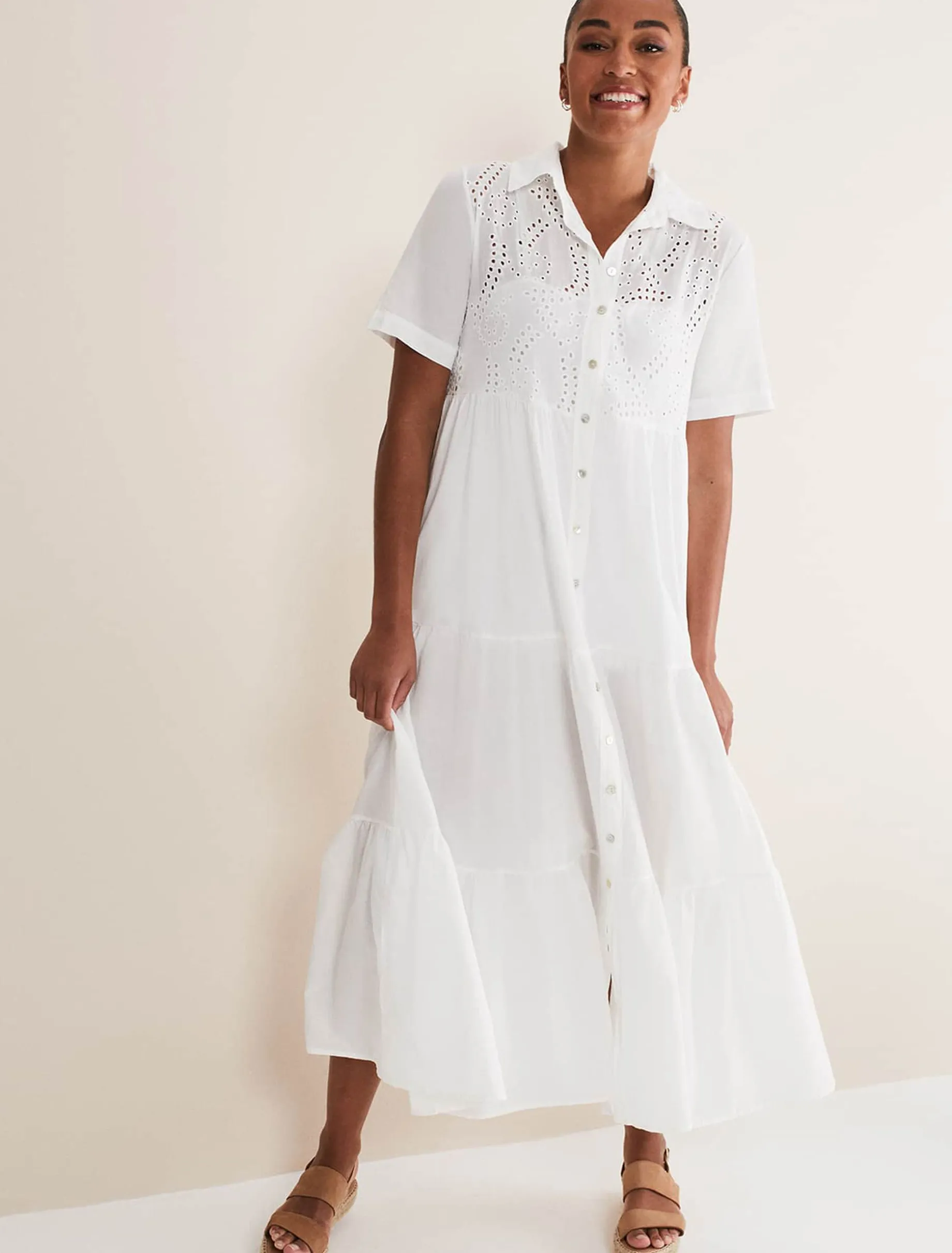 Alys Shirt Midaxi Dress