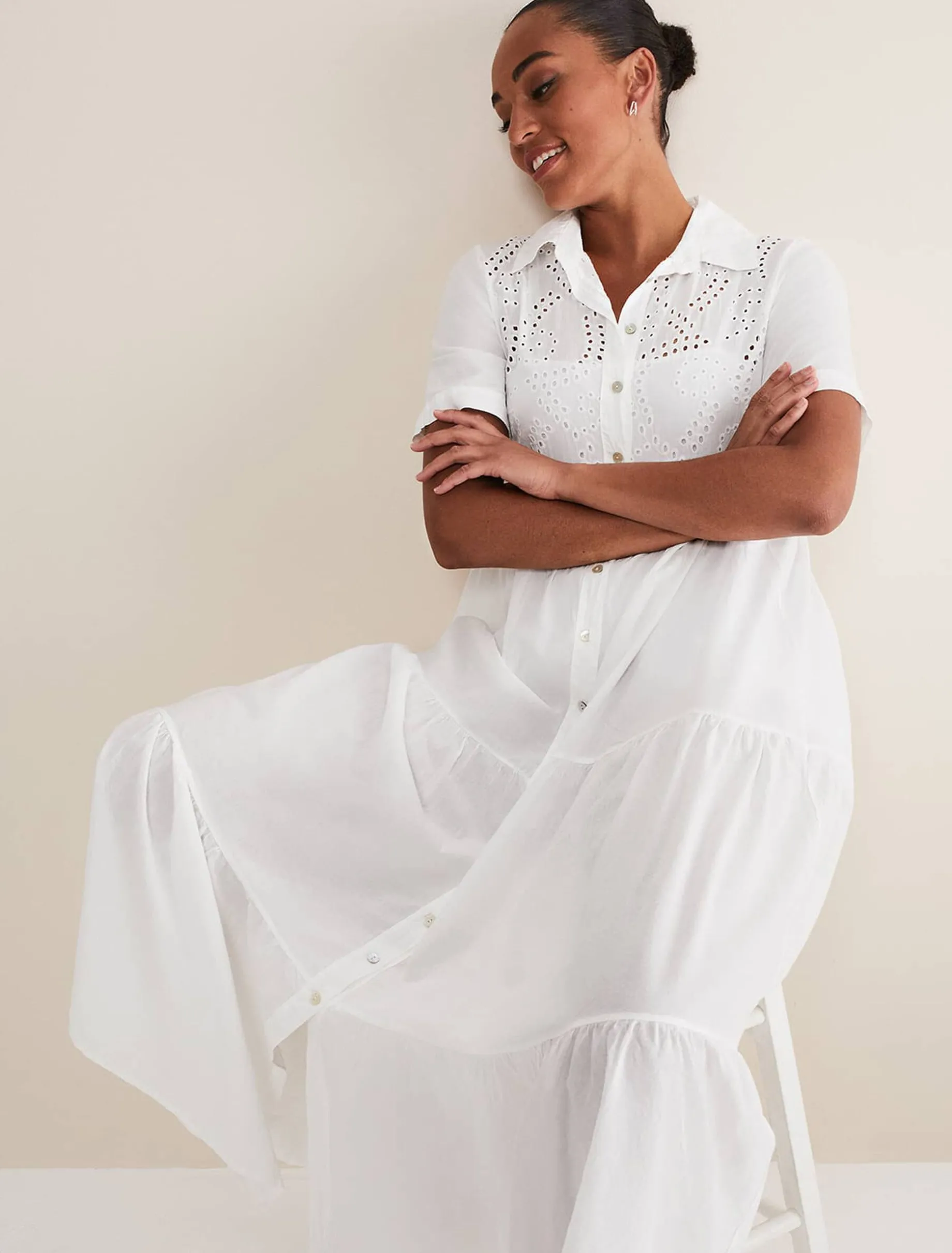 Alys Shirt Midaxi Dress