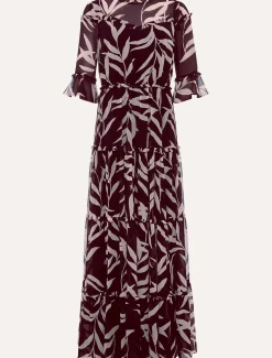 Amber Leaf Tiered Dress