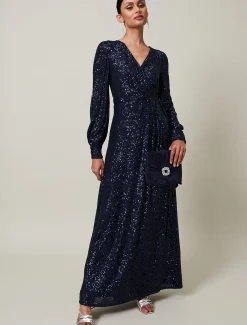 Amily Sequin Maxi Dress