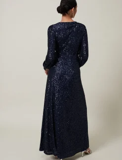 Amily Sequin Maxi Dress