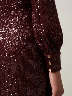 Amily Sequin Maxi Dress
