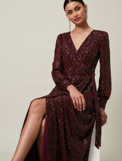 Amily Sequin Maxi Dress