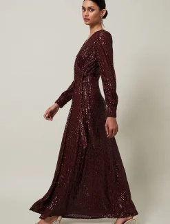 Amily Sequin Maxi Dress