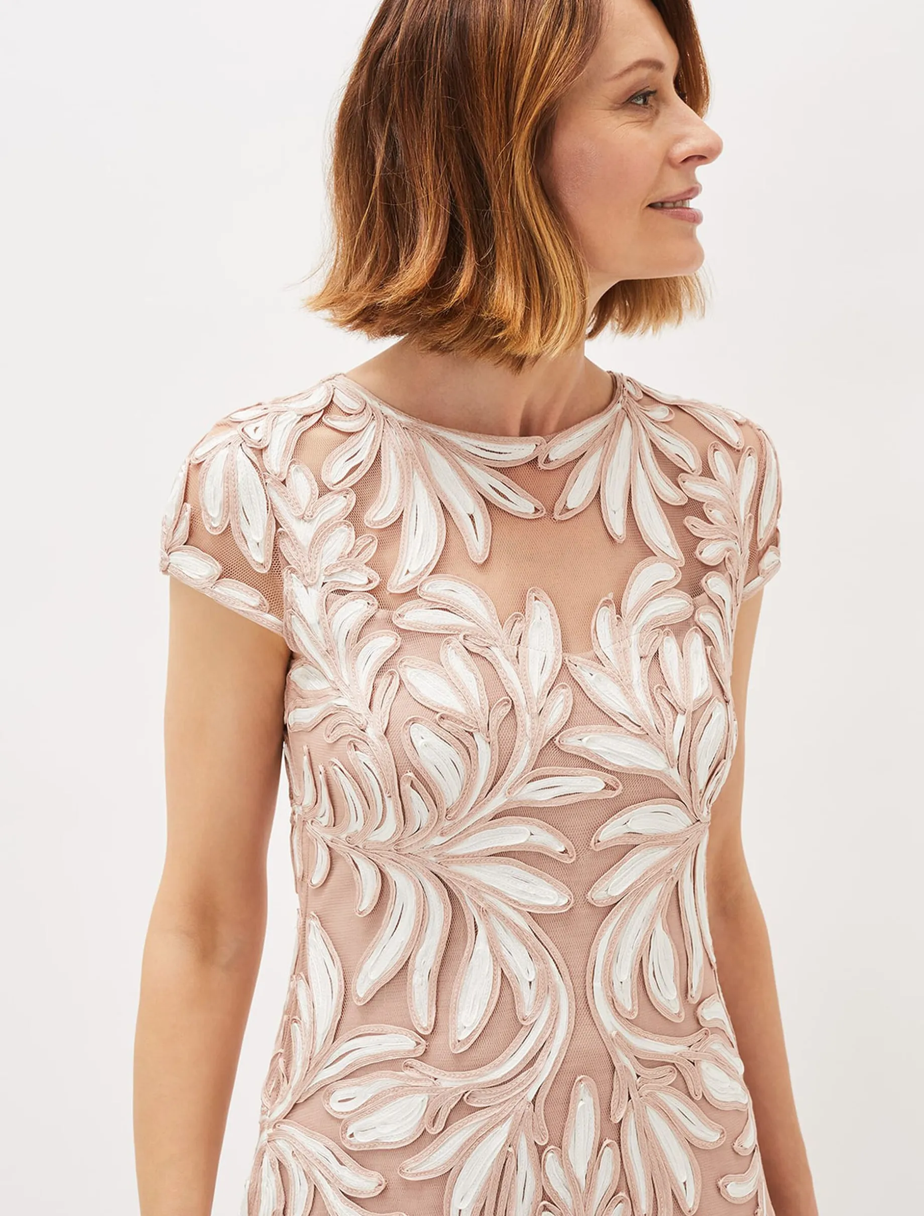 Anastasia Tapework Lace Dress