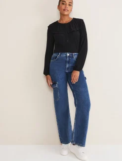 Anda Frill Detail Bor Top