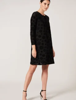 Andrea Glitter Spot Dress