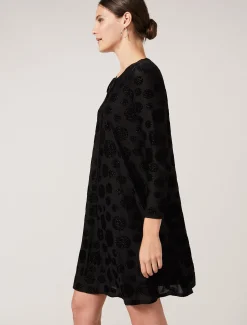 Andrea Glitter Spot Dress