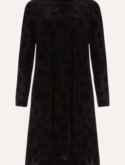 Andrea Glitter Spot Dress