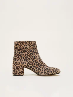 Animal Print Ankle Boot