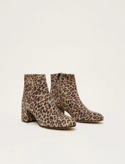 Animal Print Ankle Boot
