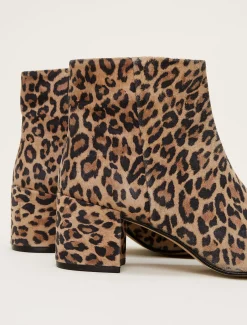 Animal Print Ankle Boot