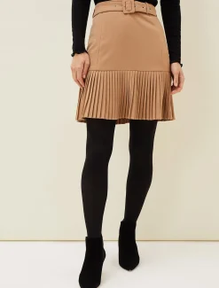 Annabel Pleated Mini Skirt