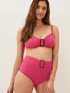 Annabelle Textured Bikini Top