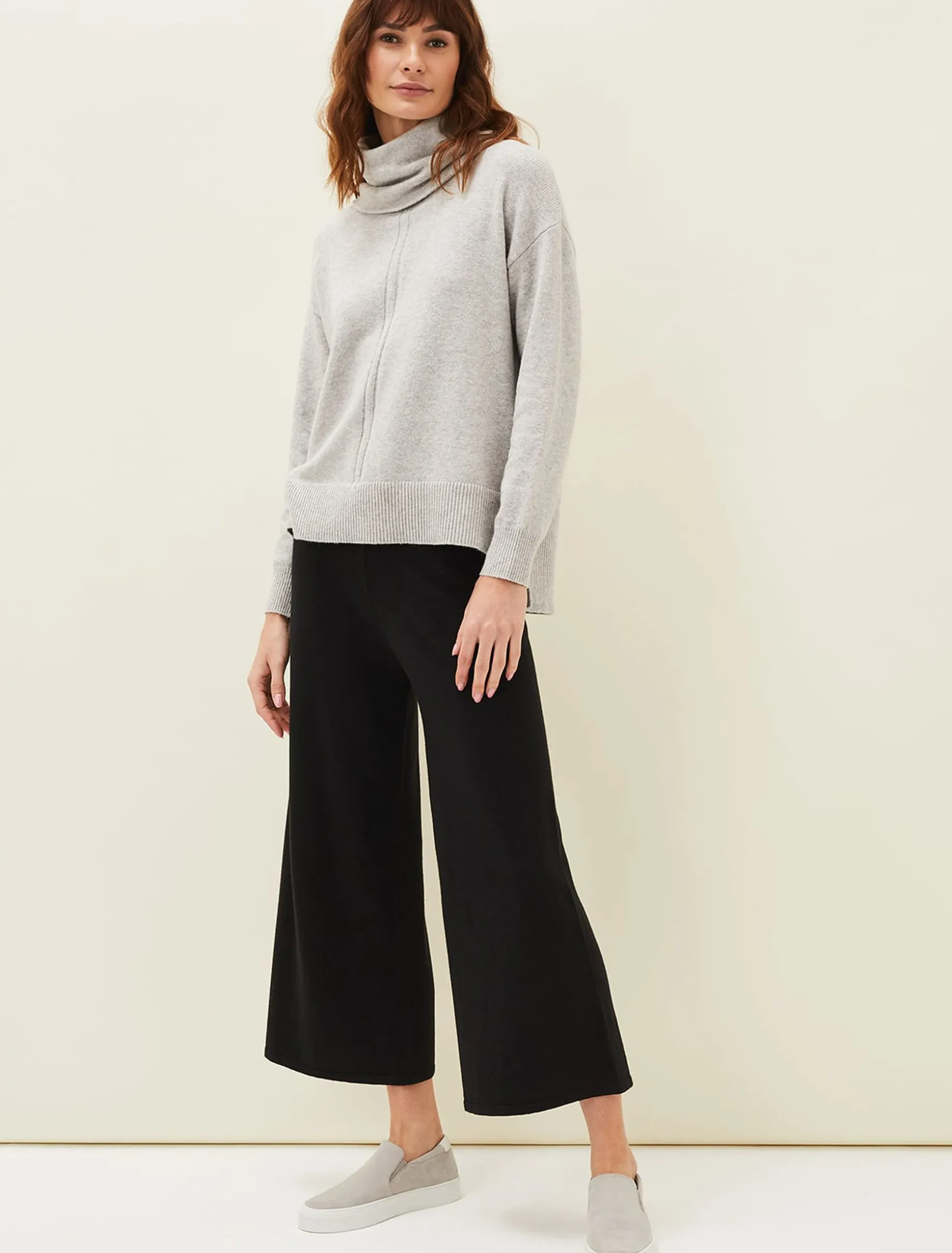 Annan Knitted Wide Leg Culottes