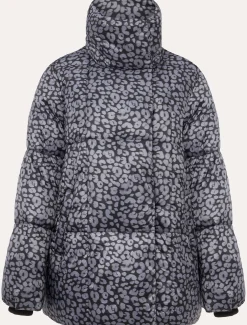 Anny Animal Print Puffer Coat