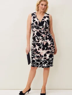Anoushka Floral Jersey Dress