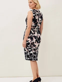 Anoushka Floral Jersey Dress