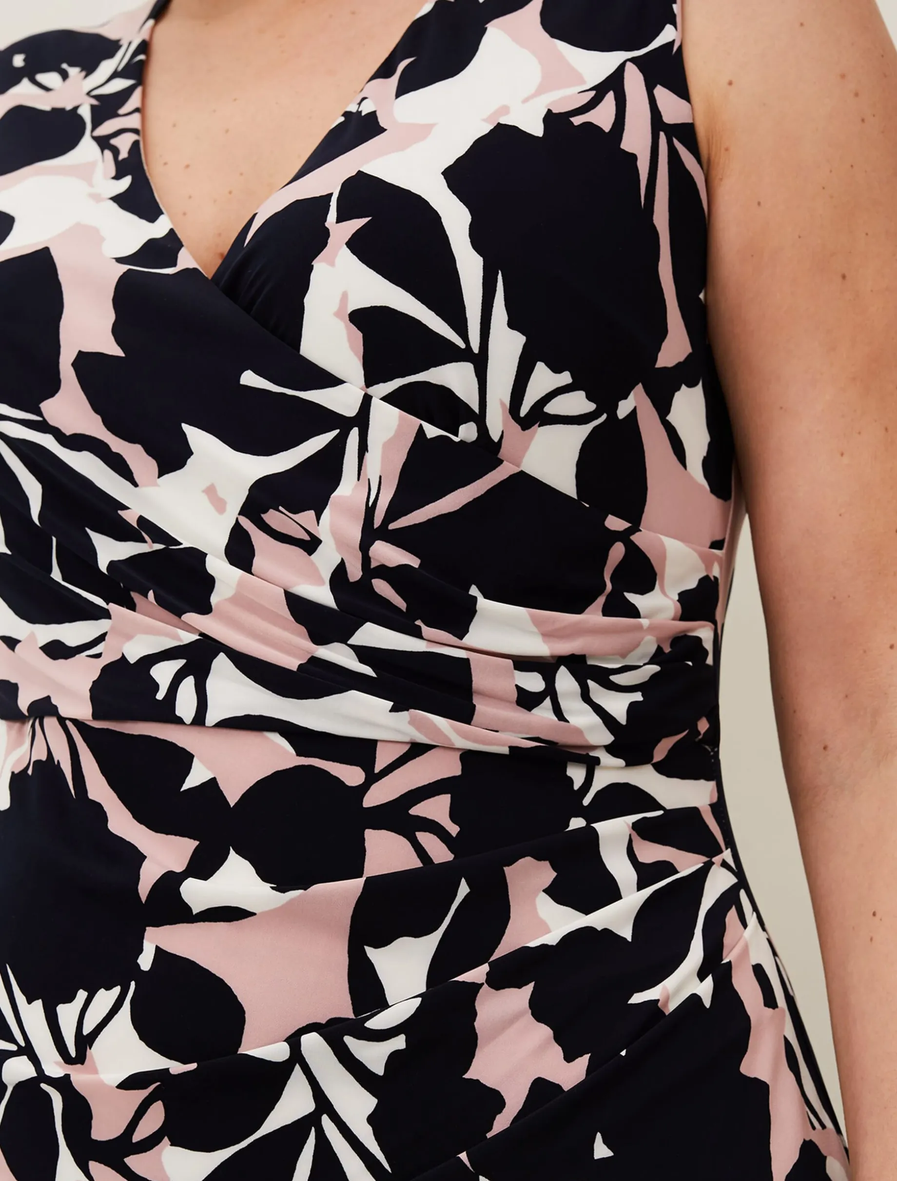 Anoushka Floral Jersey Dress
