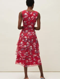 Antonella Floral Tiered Dress