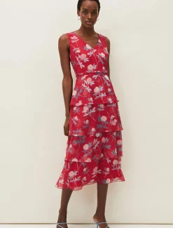 Antonella Floral Tiered Dress