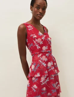 Antonella Floral Tiered Dress