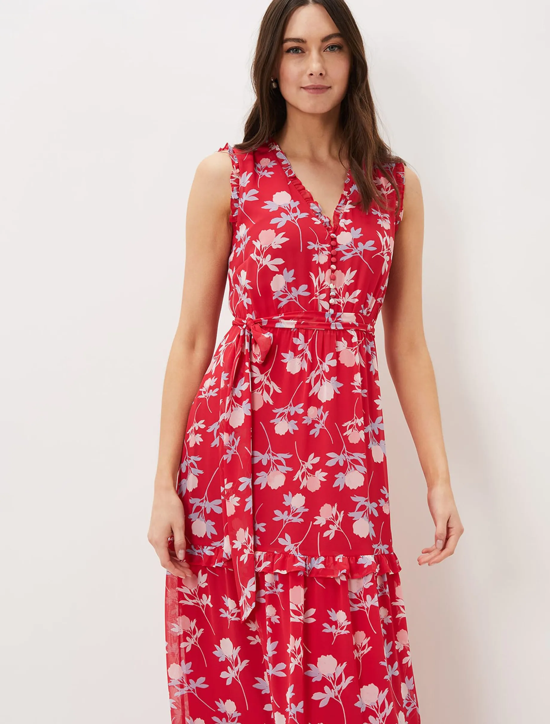 Antonella Floral Tiered Maxi Dress