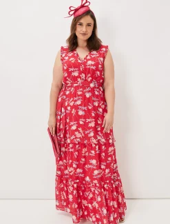 Antonella Floral Tiered Maxi Dress