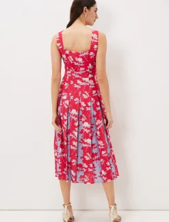 Antonella Print Fit And Flare Dress