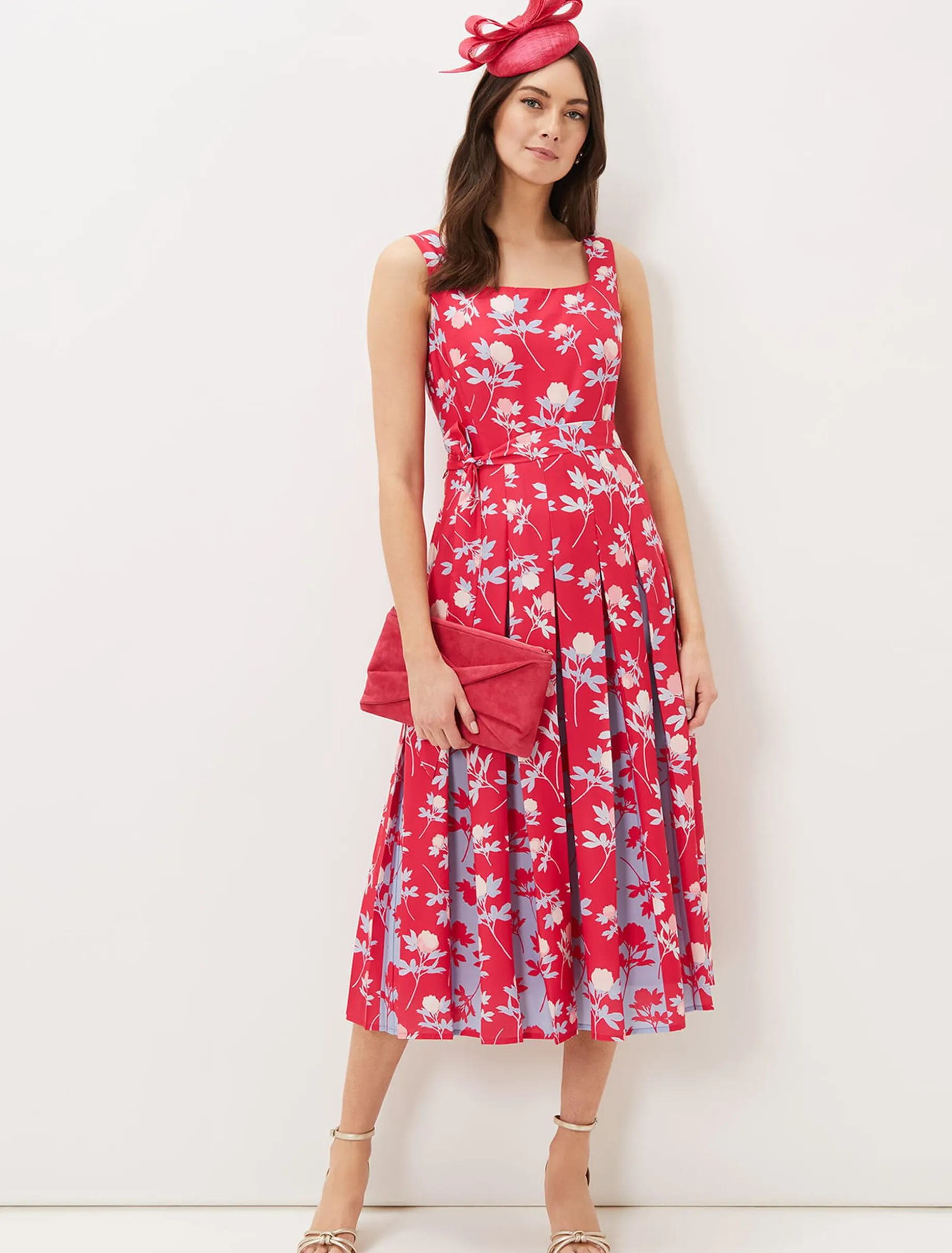 Antonella Print Fit And Flare Dress